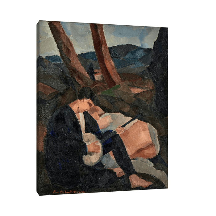 Le joueur de banjo, Luc-Albert Moreau - ArtDeco Canvas