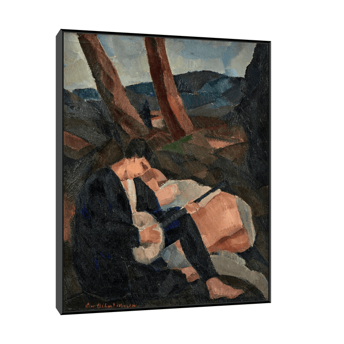 Le joueur de banjo, Luc-Albert Moreau - ArtDeco Canvas