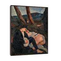 Le joueur de banjo, Luc-Albert Moreau - ArtDeco Canvas