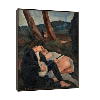 Le joueur de banjo, Luc-Albert Moreau - ArtDeco Canvas