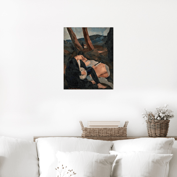 Le joueur de banjo, Luc-Albert Moreau - ArtDeco Canvas