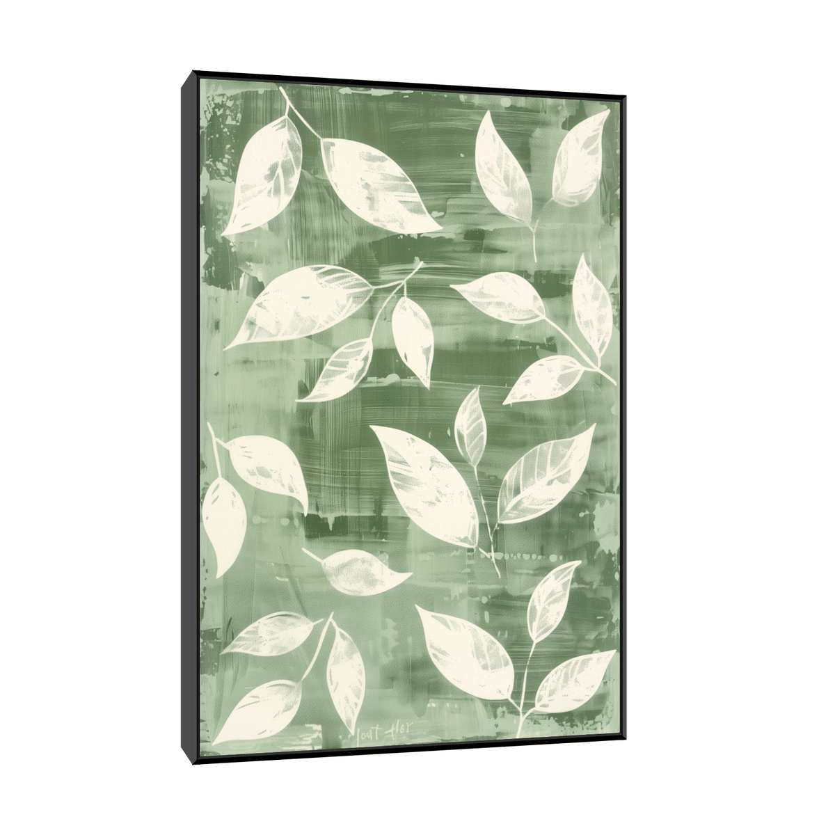 Leaves falling - ArtDeco Canvas