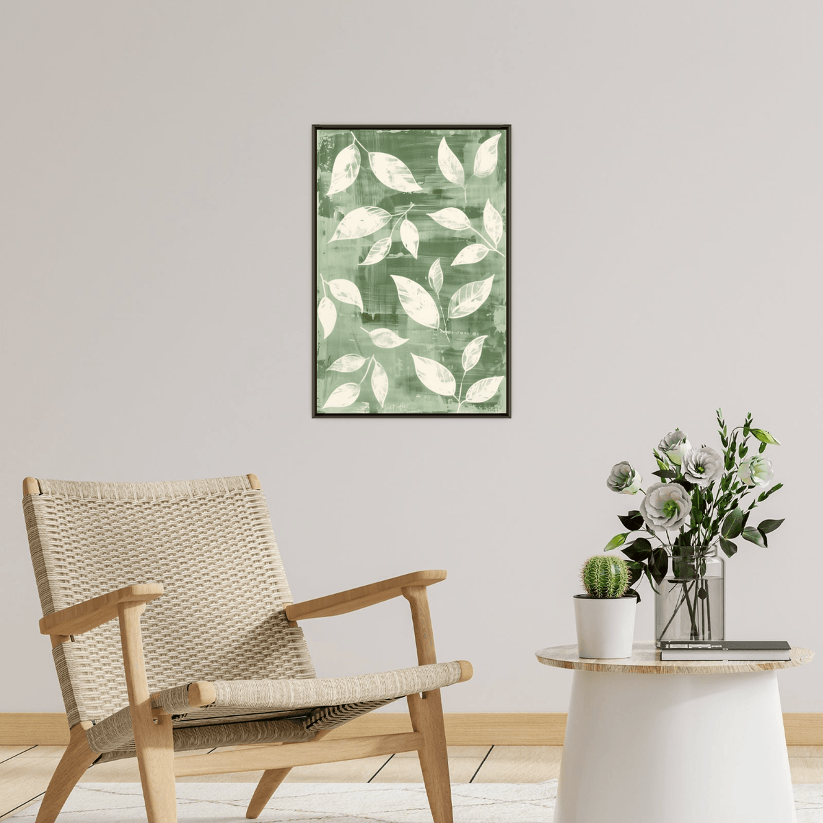 Leaves falling - ArtDeco Canvas