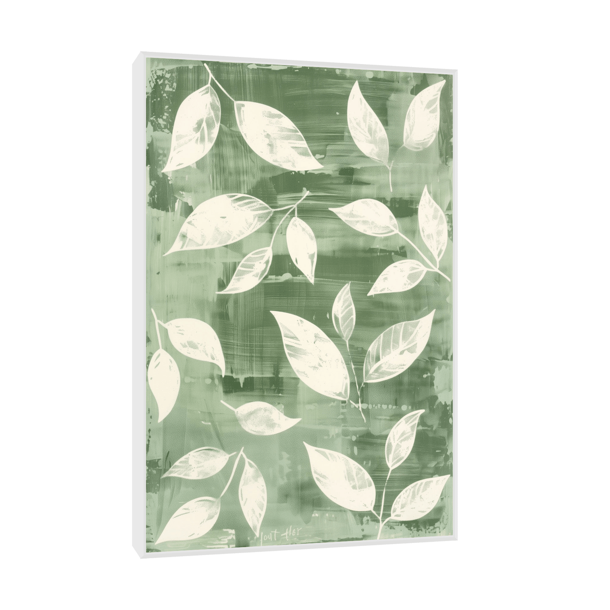 Leaves falling - ArtDeco Canvas