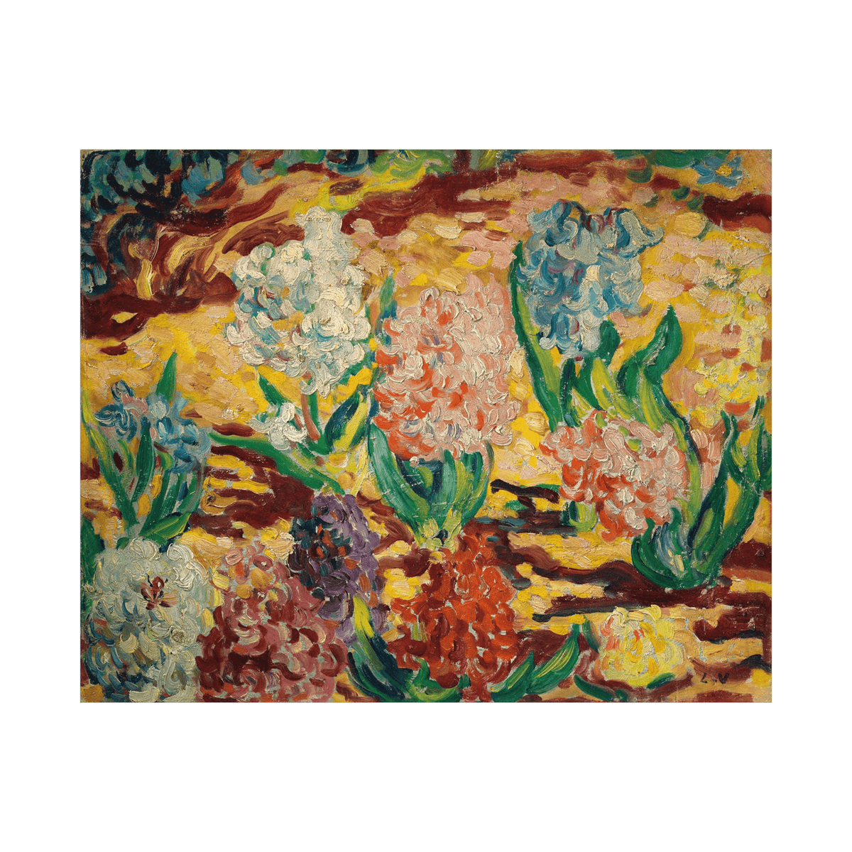 Les Jacinthes, Louis Valtat - ArtDeco Canvas