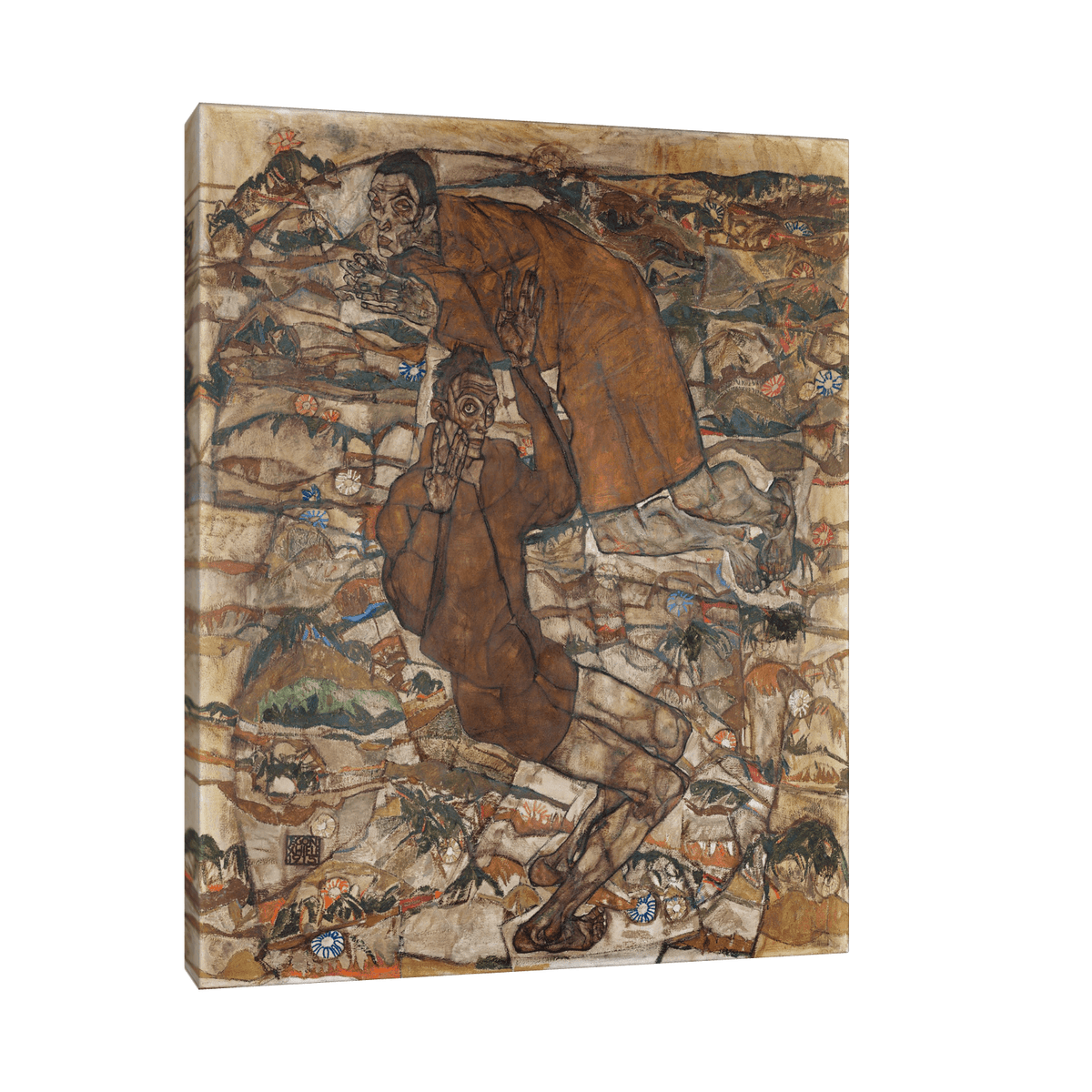 Levitation, Egon Schiele - ArtDeco Canvas