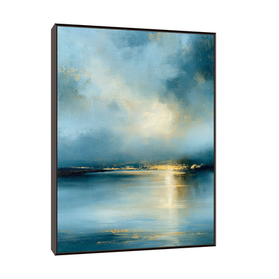 Light over the sea
