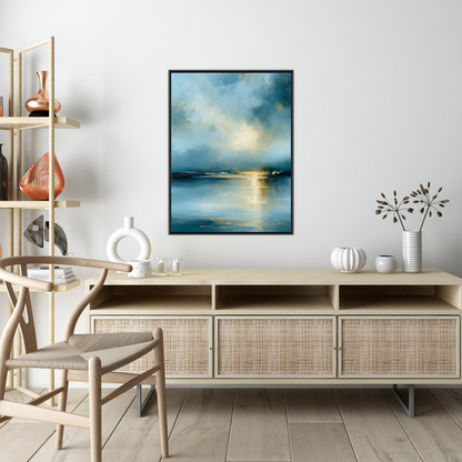 Light over the sea