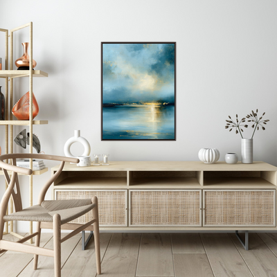 Light over the sea