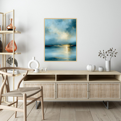 Light over the sea