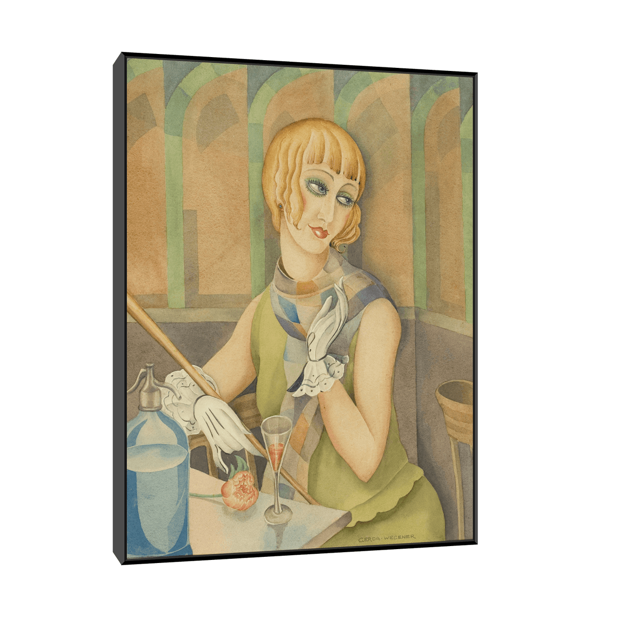 Lili Elbe, Gerda Wegener - ArtDeco Canvas