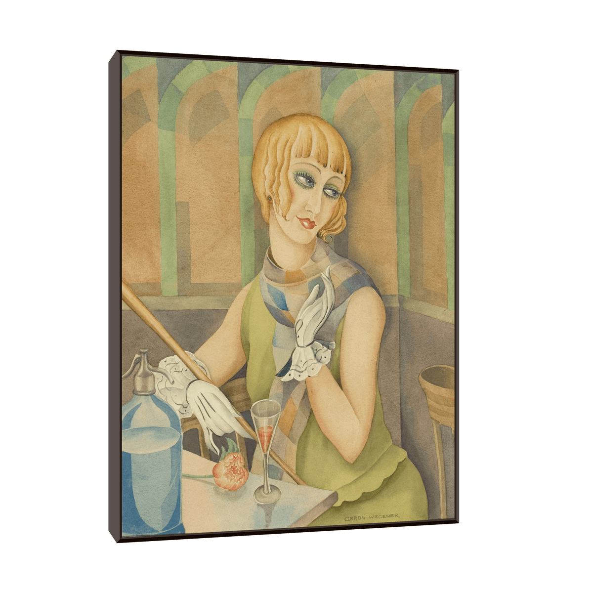 Lili Elbe, Gerda Wegener - ArtDeco Canvas