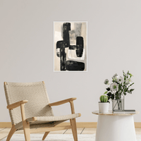 Line composition II - ArtDeco Canvas