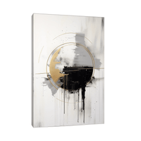 Liquid sun - ArtDeco Canvas