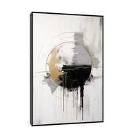 Liquid sun - ArtDeco Canvas