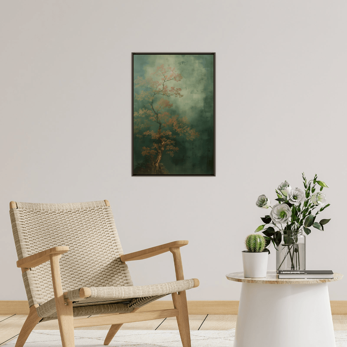 Lone tree - ArtDeco Canvas