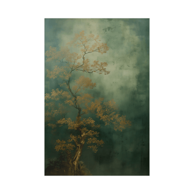 Lone tree - ArtDeco Canvas