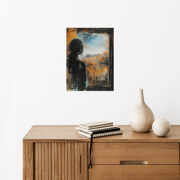 Looking into the distance - ArtDeco Canvas