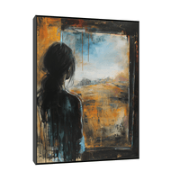 Looking into the distance - ArtDeco Canvas