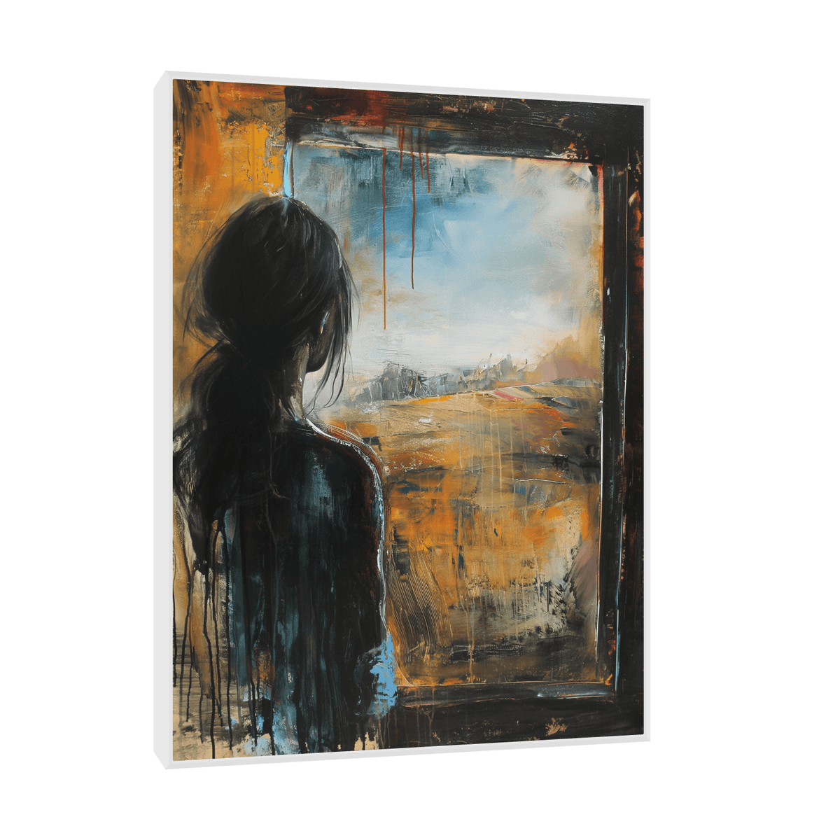 Looking into the distance - ArtDeco Canvas