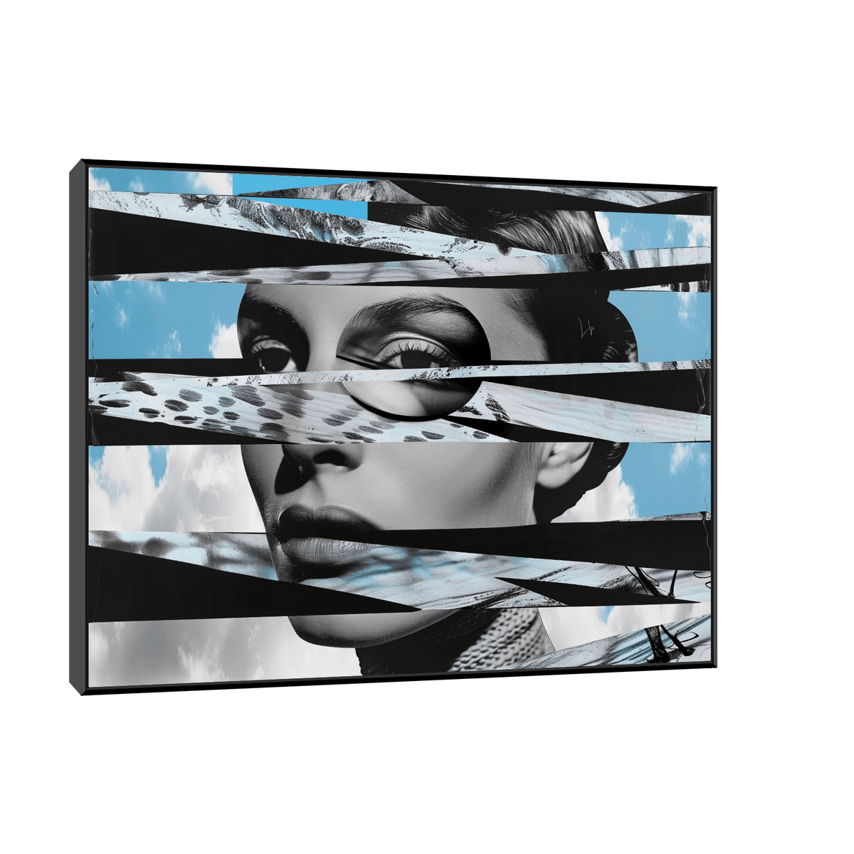 Looking through - ArtDeco Canvas