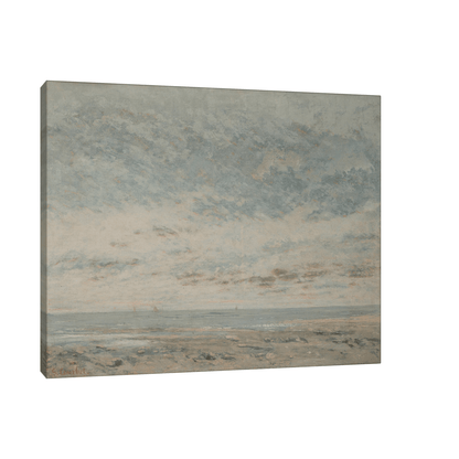 Low Tide at Trouville, Gustave Courbet - ArtDeco Canvas