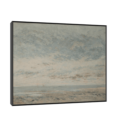 Low Tide at Trouville, Gustave Courbet - ArtDeco Canvas