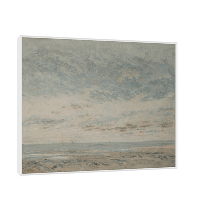 Low Tide at Trouville, Gustave Courbet - ArtDeco Canvas