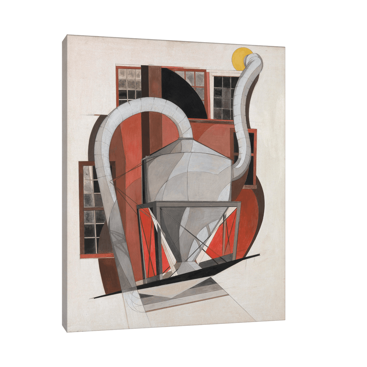 Machinery, Charles Demuth - ArtDeco Canvas