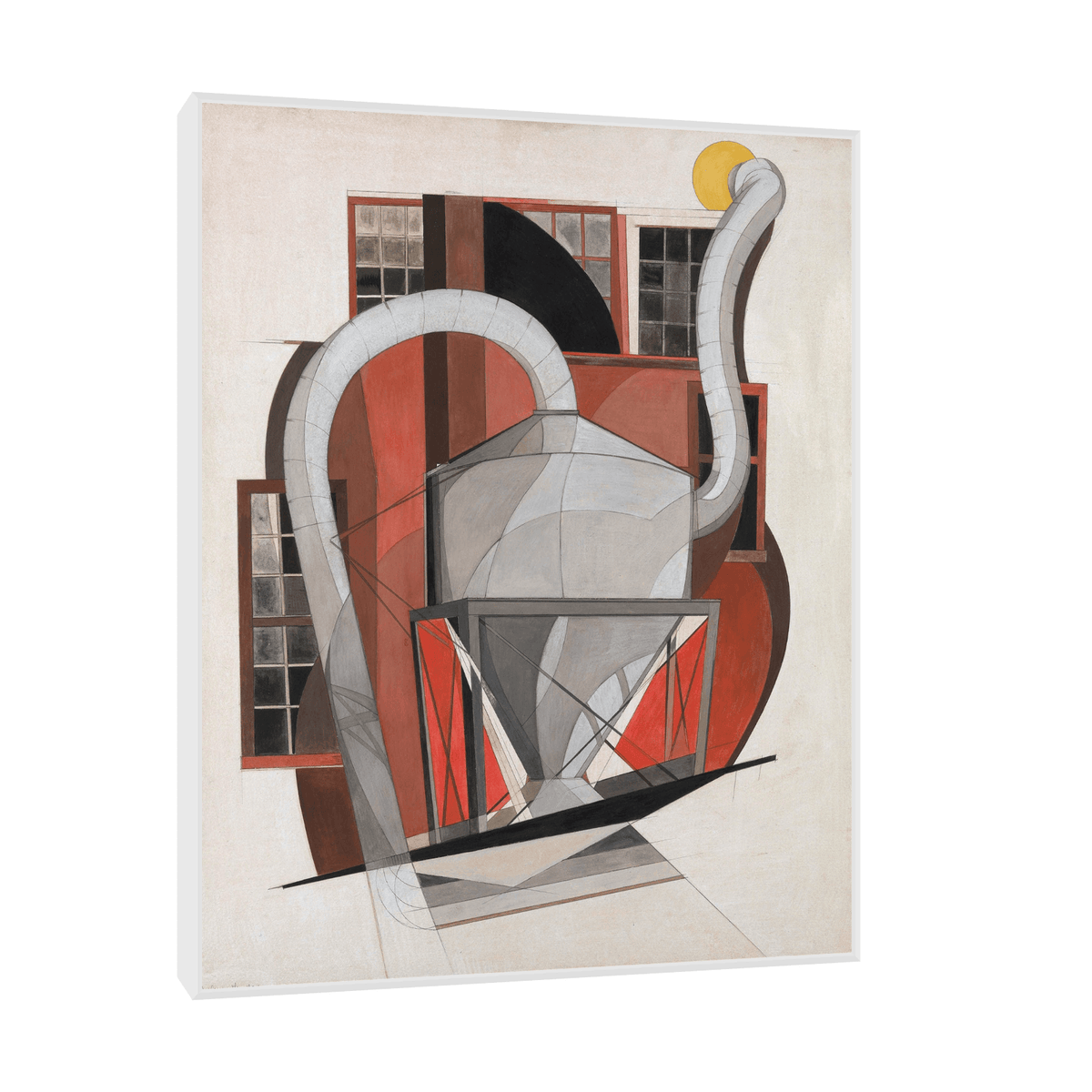 Machinery, Charles Demuth - ArtDeco Canvas