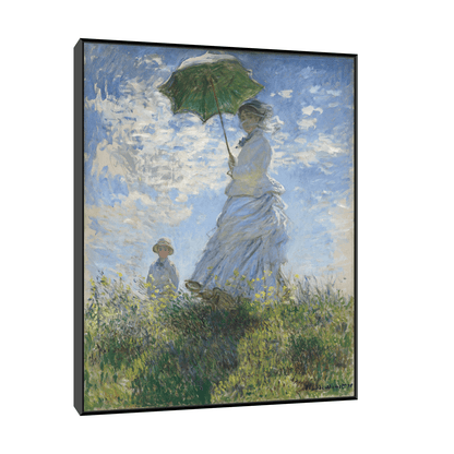 Madame Monet and Her Son, Claude Monet - ArtDeco Canvas