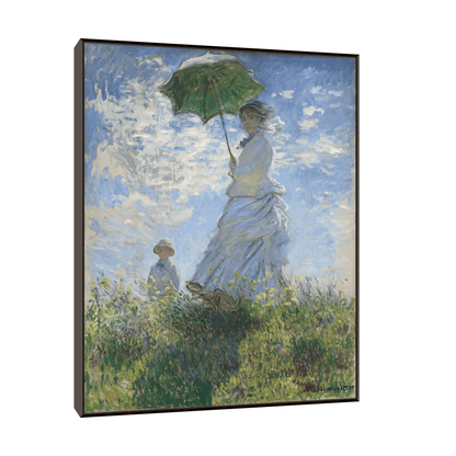 Madame Monet and Her Son, Claude Monet - ArtDeco Canvas