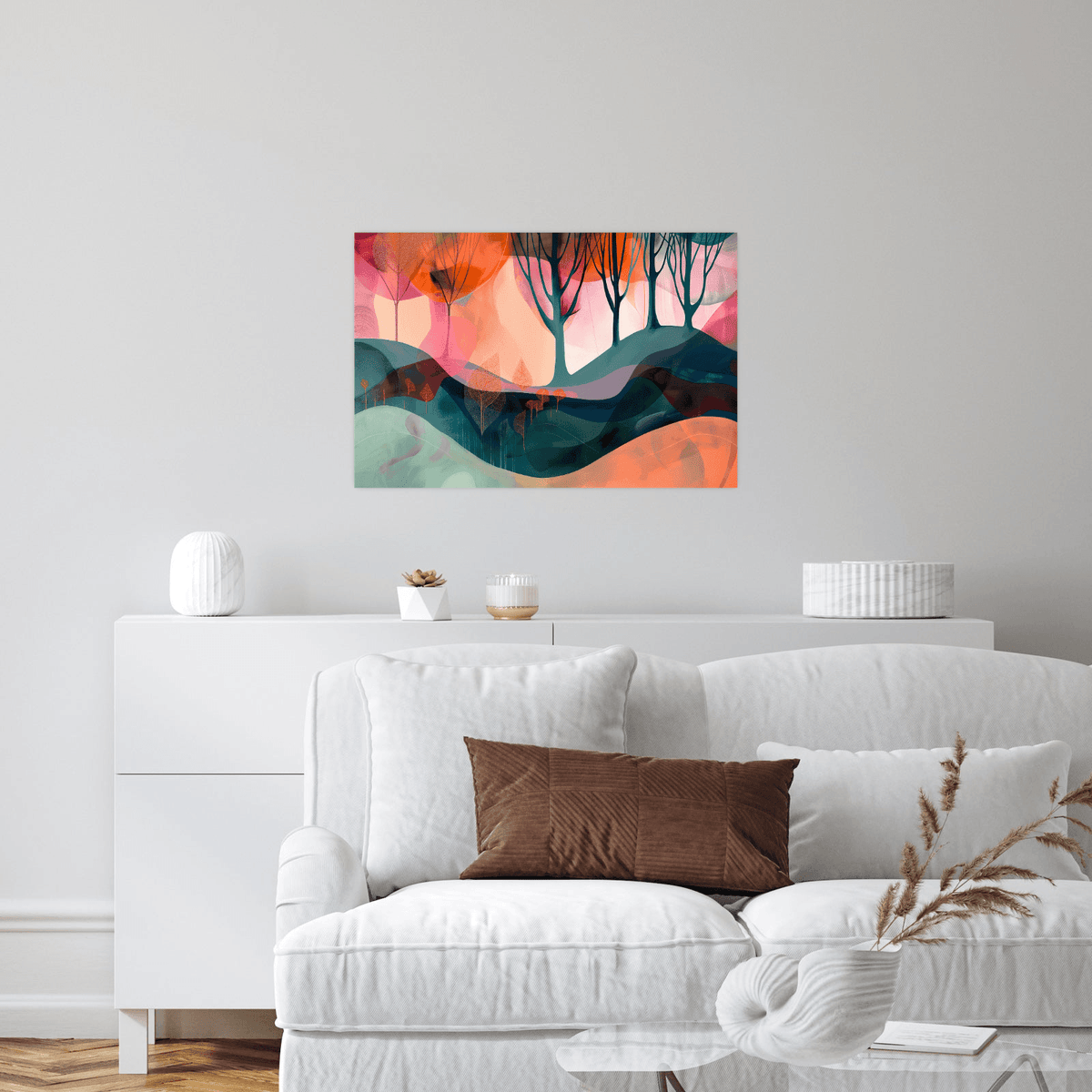 Magic forest - ArtDeco Canvas