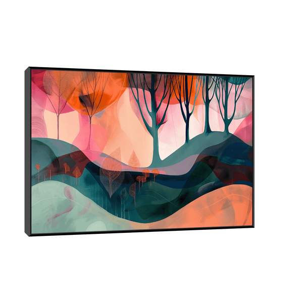 Magic forest - ArtDeco Canvas