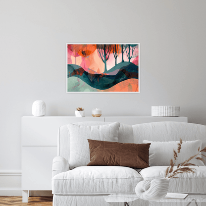 Magic forest - ArtDeco Canvas