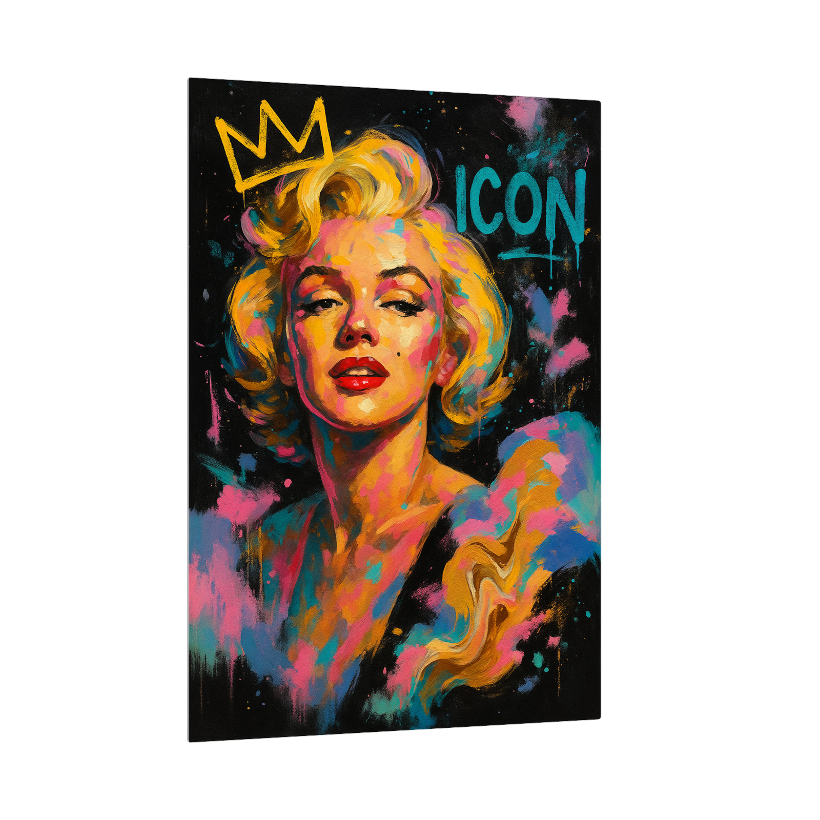 Marilyn Monroe Wall Art – Pop Art Icon Portrait