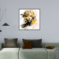 Marilyn in Gold - ArtDeco Canvas