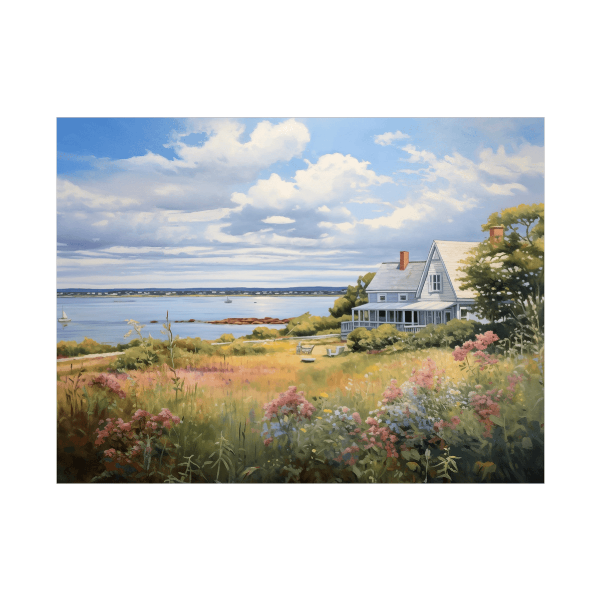 Martha's Vineyard - ArtDeco Canvas