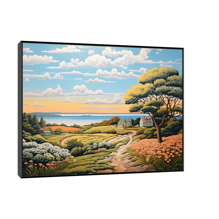 Martha's Vineyard ll - ArtDeco Canvas