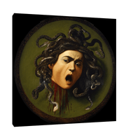 Medusa, Caravaggio - ArtDeco Canvas