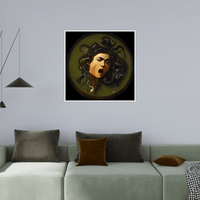 Medusa, Caravaggio - ArtDeco Canvas