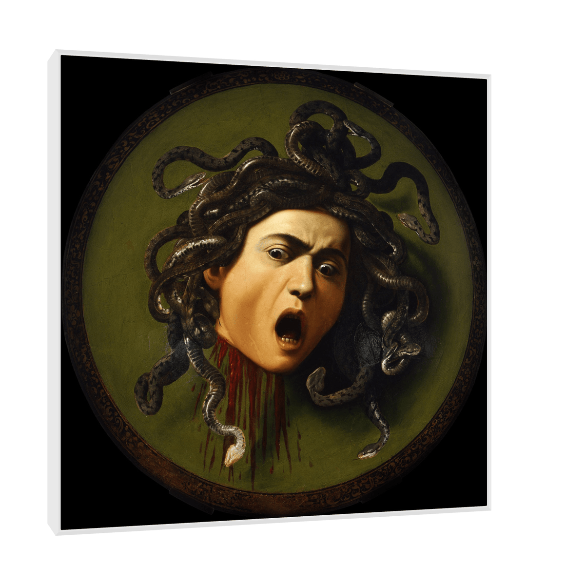 Medusa, Caravaggio - ArtDeco Canvas