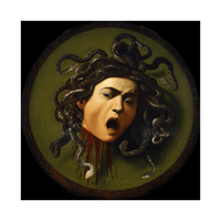 Medusa, Caravaggio - ArtDeco Canvas