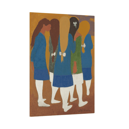 Meisjes met witte kousjes, Léon Spilliaert - ArtDeco Canvas
