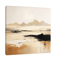 Melting desert at midday - ArtDeco Canvas