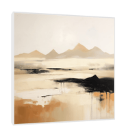 Melting desert at midday - ArtDeco Canvas