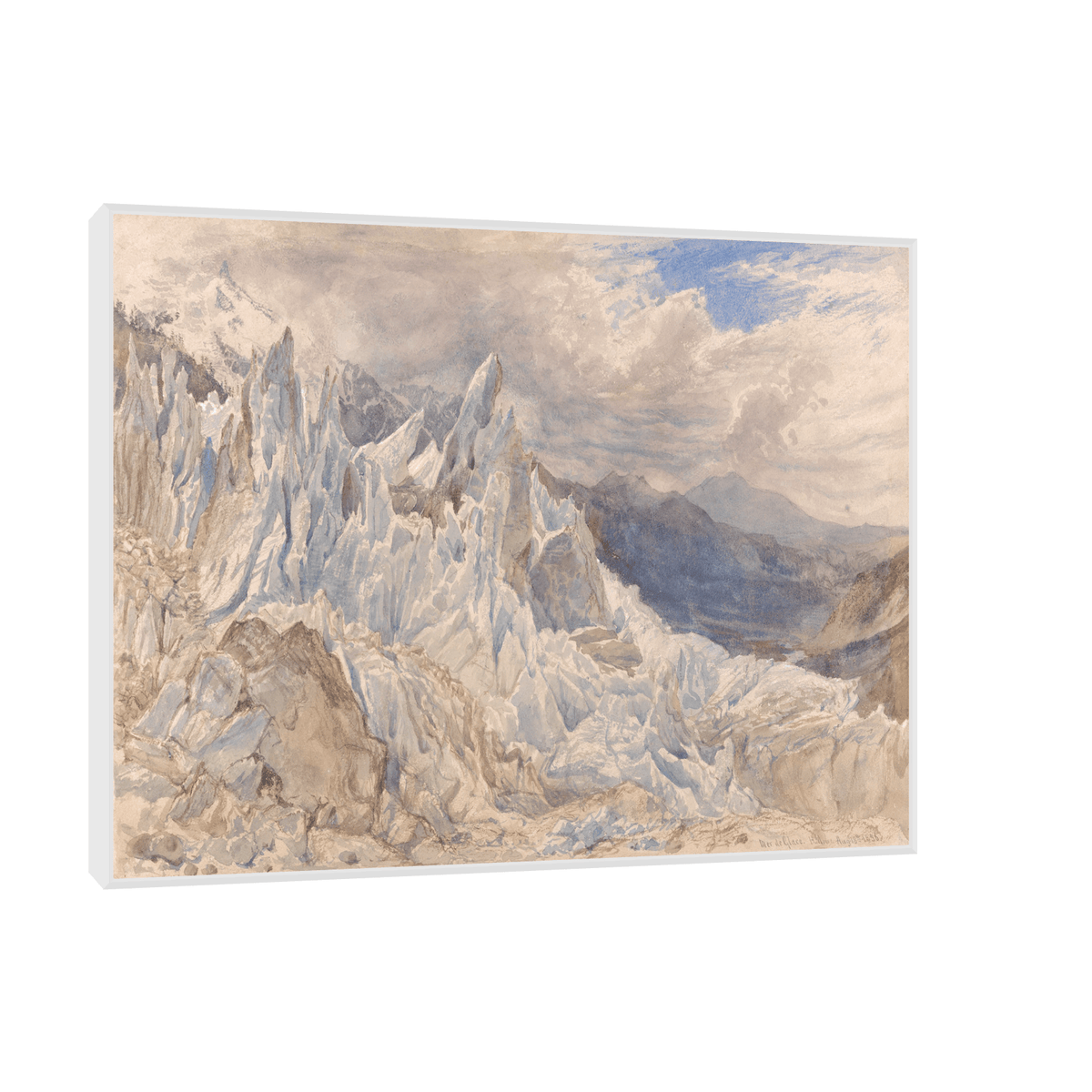 Mer de Glace, Henry Moore - ArtDeco Canvas