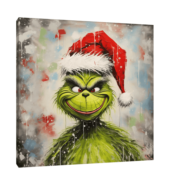 Merry Christmas Grinch - ArtDeco Canvas