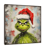 Merry Christmas Grinch - ArtDeco Canvas