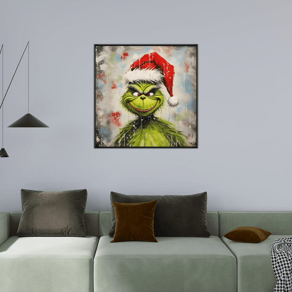 Merry Christmas Grinch - ArtDeco Canvas